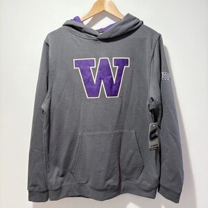Colosseum University of Washington Huskies UW Hooded Sweatshirt Hoodie Size 20